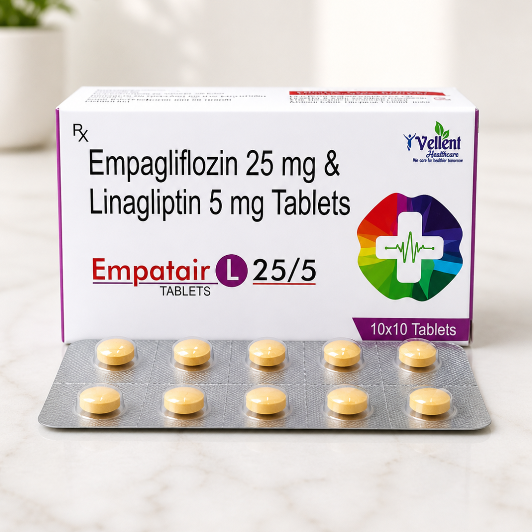 Empagliflozin 25 mg & Linagliptin 5 mg Tablets